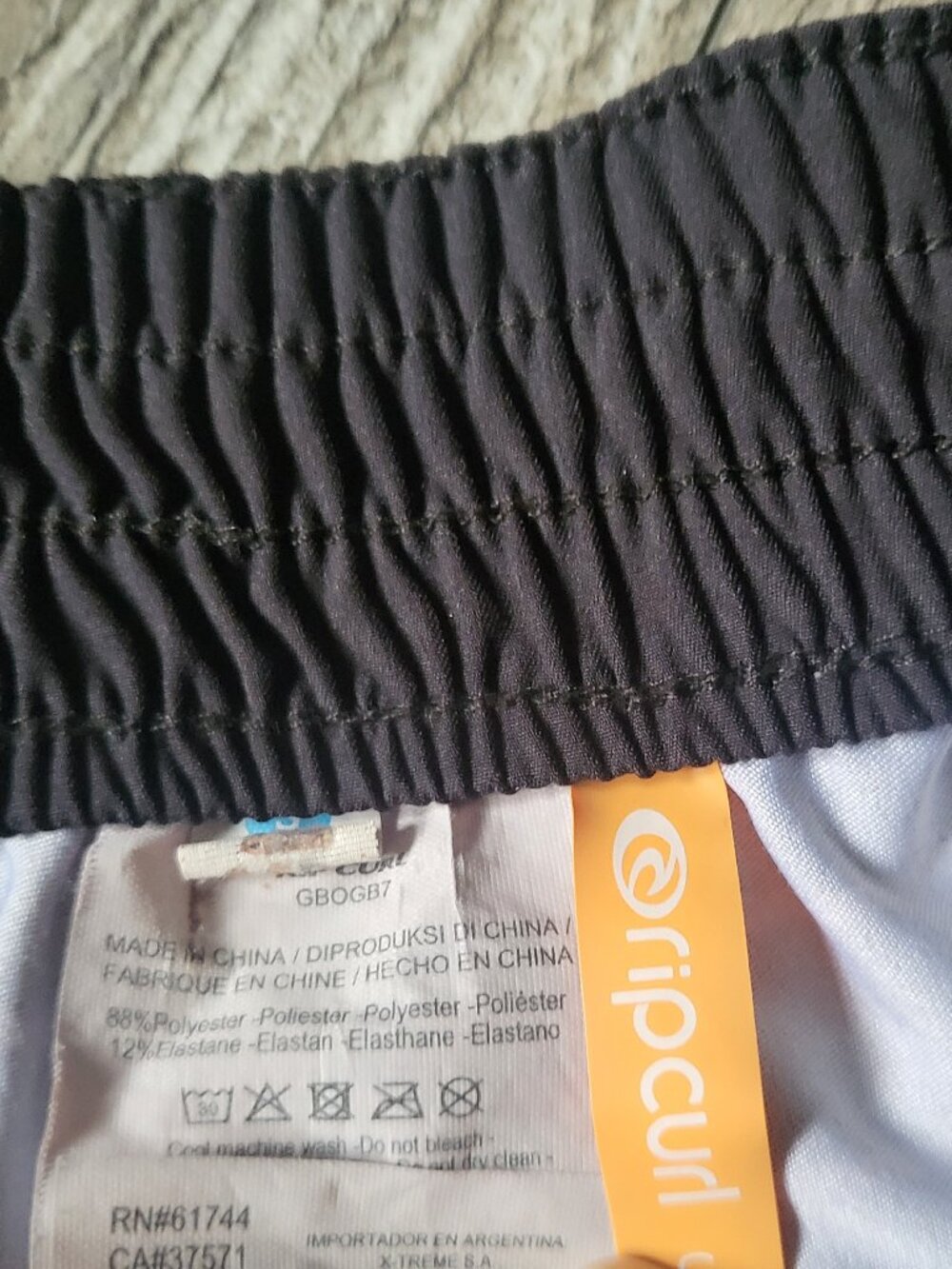 Shorts Run Active Rip Curl Size M - Picture 4 of 11